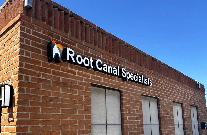 Root Canal Specialists office exterior in Tucson, Arizona